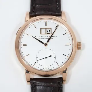 A. Lange & Söhne Saxonia 315.032 37mm Rose gold Silver