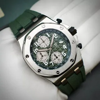 Audemars Piguet Royal Oak Offshore 26238TI.OO.A056CA.01 42mm Titanium Green