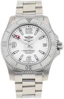 Breitling superoc A17316 36mm Stainless steel White