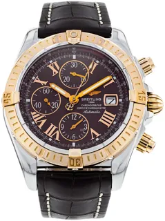 Breitling Chronomat Evolution C13356 44mm Rose gold and Stainless steel Burgundy