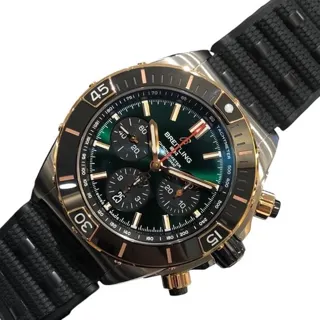 Breitling Chronomat UB0136 44mm Rose gold Green