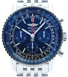 Breitling Navitimer 01 AB012116/BE09 42.5mm Stainless steel Blue