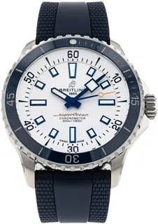 Breitling Superocean A17375 Stainless steel White