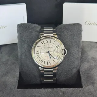 Cartier Ballon Bleu 40mm WSBB0040 40mm Stainless steel Silver