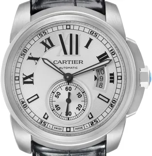 Cartier Calibre de Cartier W7100037 Stainless steel Silver