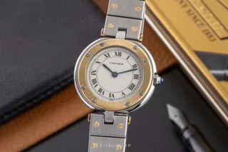 Cartier Santos 8191 Yellow gold and Stainless steel