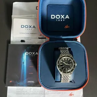 Doxa Sub 799.10.101.10 42mm Stainless steel Black