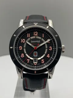 Eberhard & Co. Tazio Nuvolari 40mm Stainless steel Black