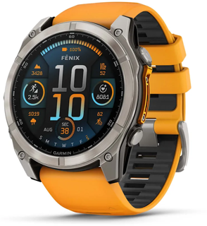 Garmin fēnix 8 1GA01024 Fibre-reinforced polymer with metal rear cover