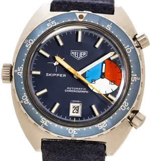 Heuer Skipper 1163V Stainless steel