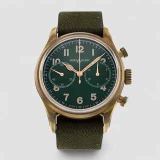 Montblanc 1858 119908 42mm Bronze Green