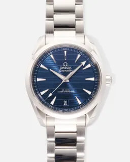 Omega Aqua Terra 220.10.41.21.03.004 41mm Stainless steel Blue