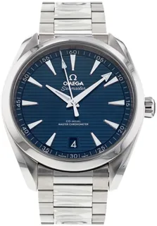 Omega Aqua Terra 220.10.41.21.03.004 Stainless steel Blue