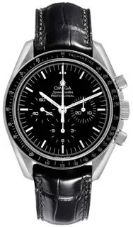 Omega Speedmaster Professional Moonwatch Stainless steel Black