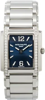 Patek Philippe Twenty~4 4910/1200A-001 Stainless steel Blue