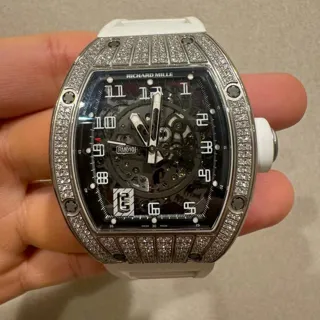 Richard Mille RM 010 RM 010 48mm White gold Skeletonized