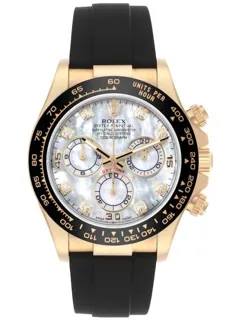 Rolex Cosmograph Daytona 116518 40mm Yellow gold Mother-of-pearl$White