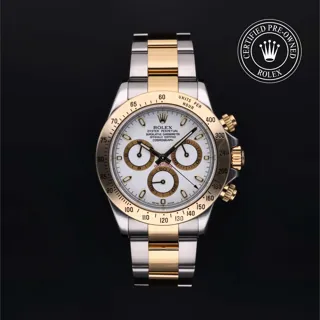 Rolex Cosmograph Daytona 116523 Oystersteel$Yellow Gold White