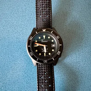 Squale 1521PVD.NT 42mm Stainless steel Black