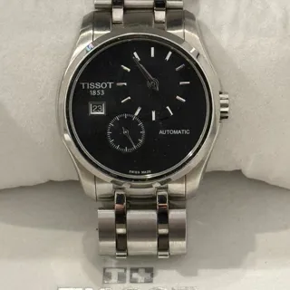 Tissot Couturier T035.428.11.051.00 39mm Stainless steel Black