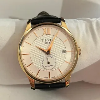 Tissot Tradition T063.428.36.038.00 40mm Stainless steel Silver