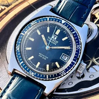 Tissot Visodate 36mm Stainless steel Blue