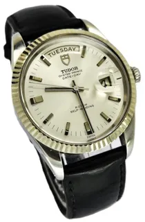 Tudor Prince Date-Day 7019/4 38mm Stainless steel Silver