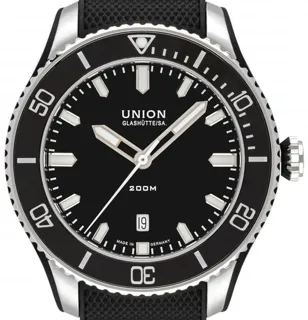 Union Glashütte Belisar D009.907.27.057.00 45mm Stainless steel Black