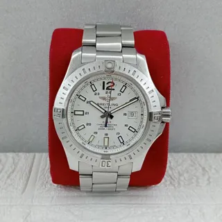 Breitling Colt A17388 44mm Stainless steel White