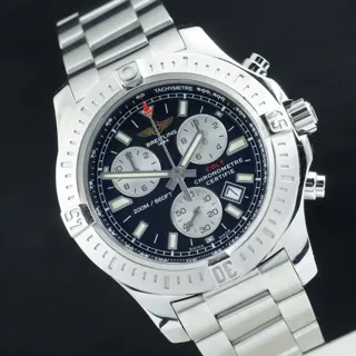 Breitling Colt Chronograph A73388 44mm Stainless steel Black