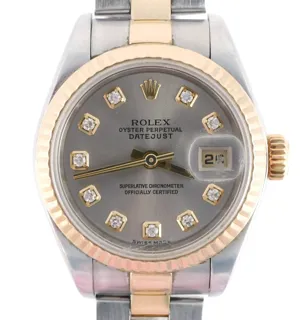 Rolex Datejust 26mm Stainless steel and 18k yellow gold Gray