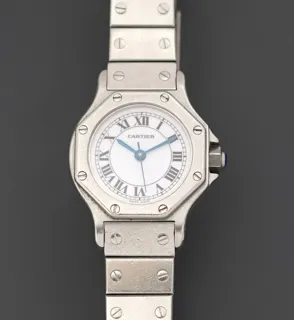 Cartier Santos Octogonale Stainless steel White