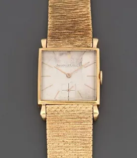 Jaeger-LeCoultre 34mm 18k yellow gold Cream