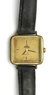 Omega De Ville Gold-plated Yellow