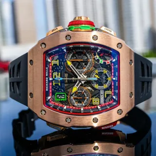 Richard Mille RM65-01 44.5mm Rose gold Skeletonized