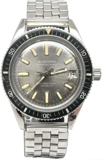 Blancpain Vintage Bathyscaphe VINTAGE BLANCPAIN BATHYSCAPHE 36mm Stainless steel Gray