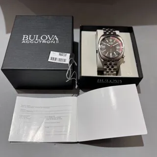 Bulova Accutron 96B210 43mm Stainless steel Black