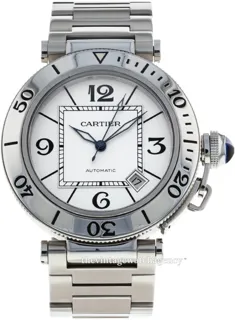 Cartier Pasha W31080M7 Stainless steel Silver