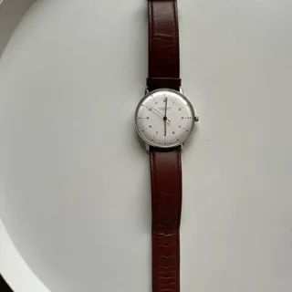 Junghans max bill 027/3501.00 38mm Stainless steel Silver