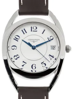 Longines Equestrian L6.138.4.73.2 34mm Stainless steel White