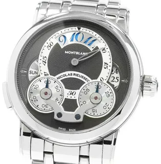 Montblanc Nicolas Rieussec 108790 42mm Stainless steel Black