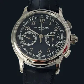 Patek Philippe Split-Seconds Chronograph 5370P-001 41mm Platinum Black