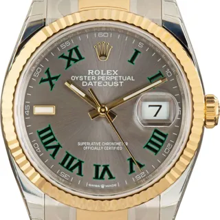 Rolex Datejust 126233 Stainless steel and 18k yellow gold Gray