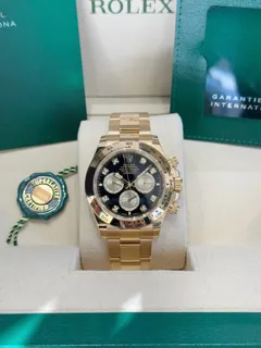 Rolex Daytona 126508 18k yellow gold Black