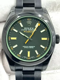 Rolex Milgauss 116400GV Stainless steel and PVD Black