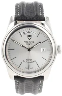 Tudor Glamour 56000 39mm Stainless steel Silver