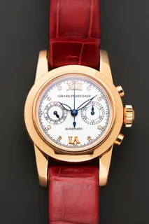 Girard-Perregaux Chronograph 8045 18k rose gold White