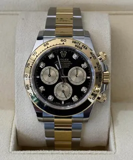 Rolex Daytona 126503 40mm Yellow gold and Stainless steel Black