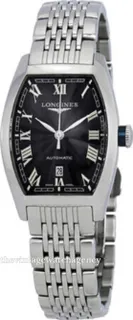 Longines Evidenza L2.142.4.51.6 26mm Stainless steel Black