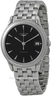 Longines Flagship L4.774.4.52.6 Stainless steel Black